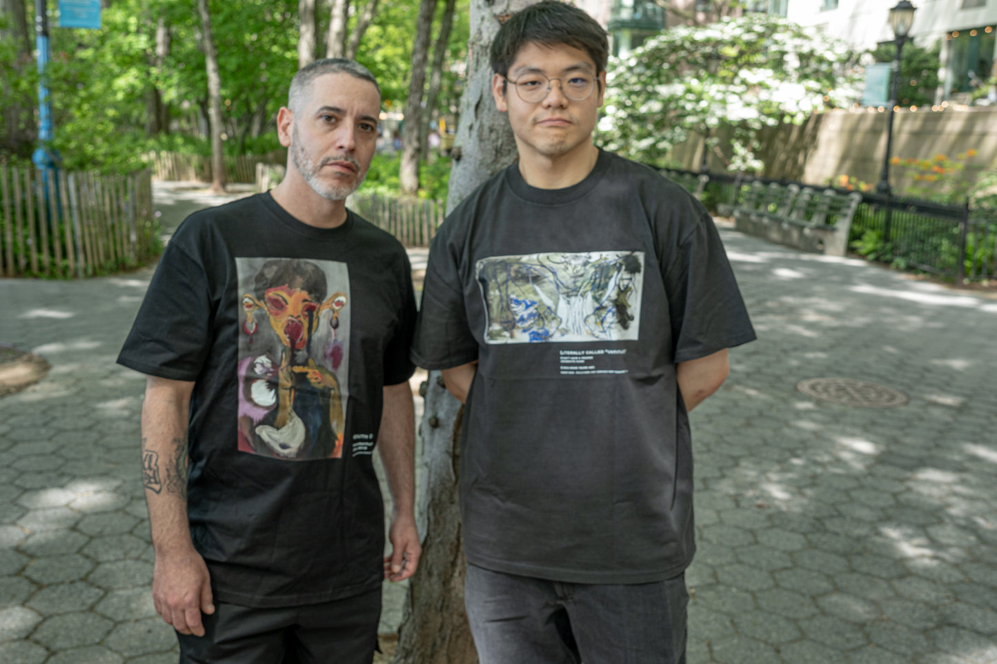 Mouth Ears Painting heavyweight tee