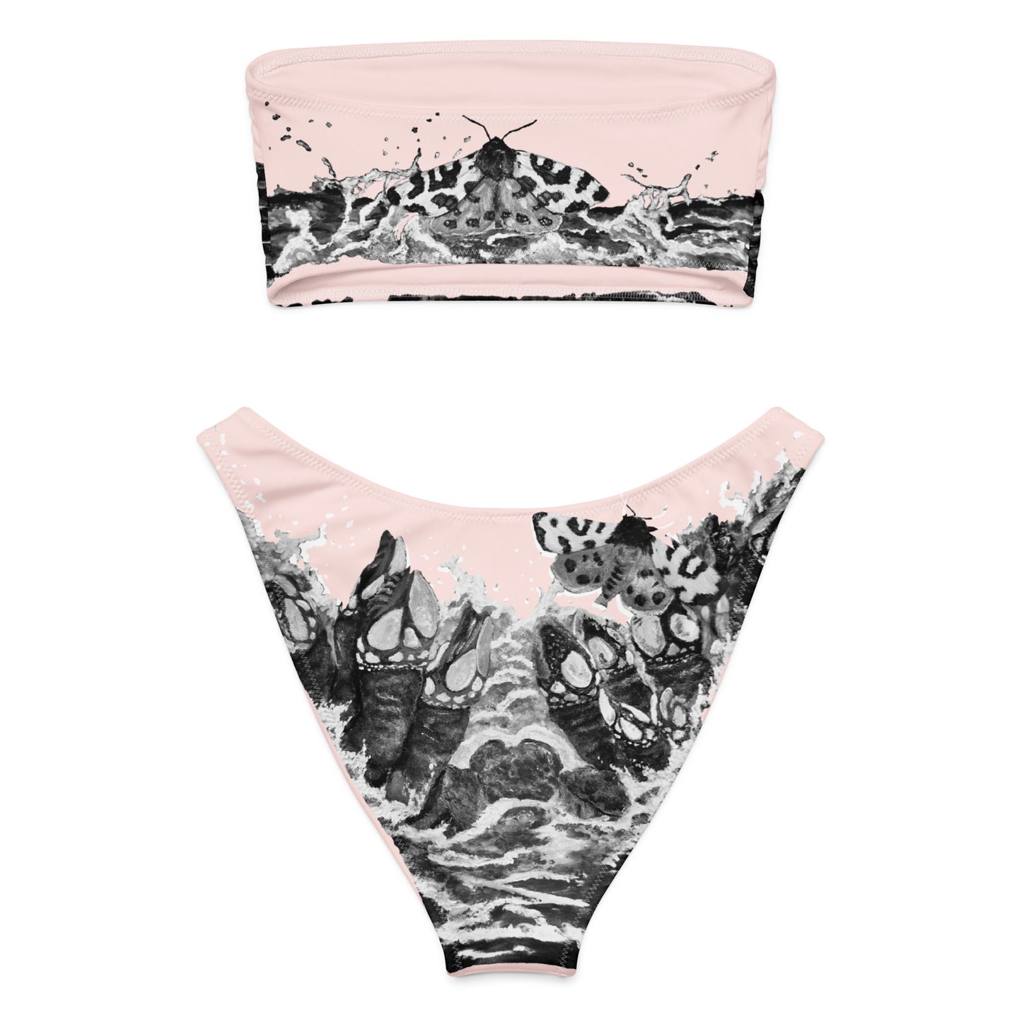Go Look at Water! Bandeau Bikini