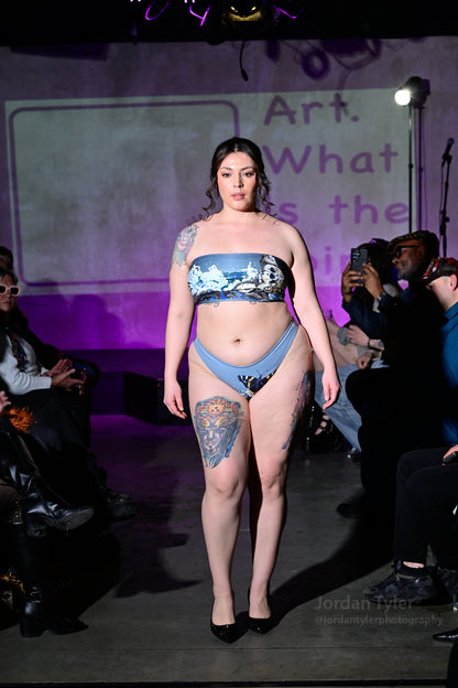 Go look at Water! Bandeau Bikini
