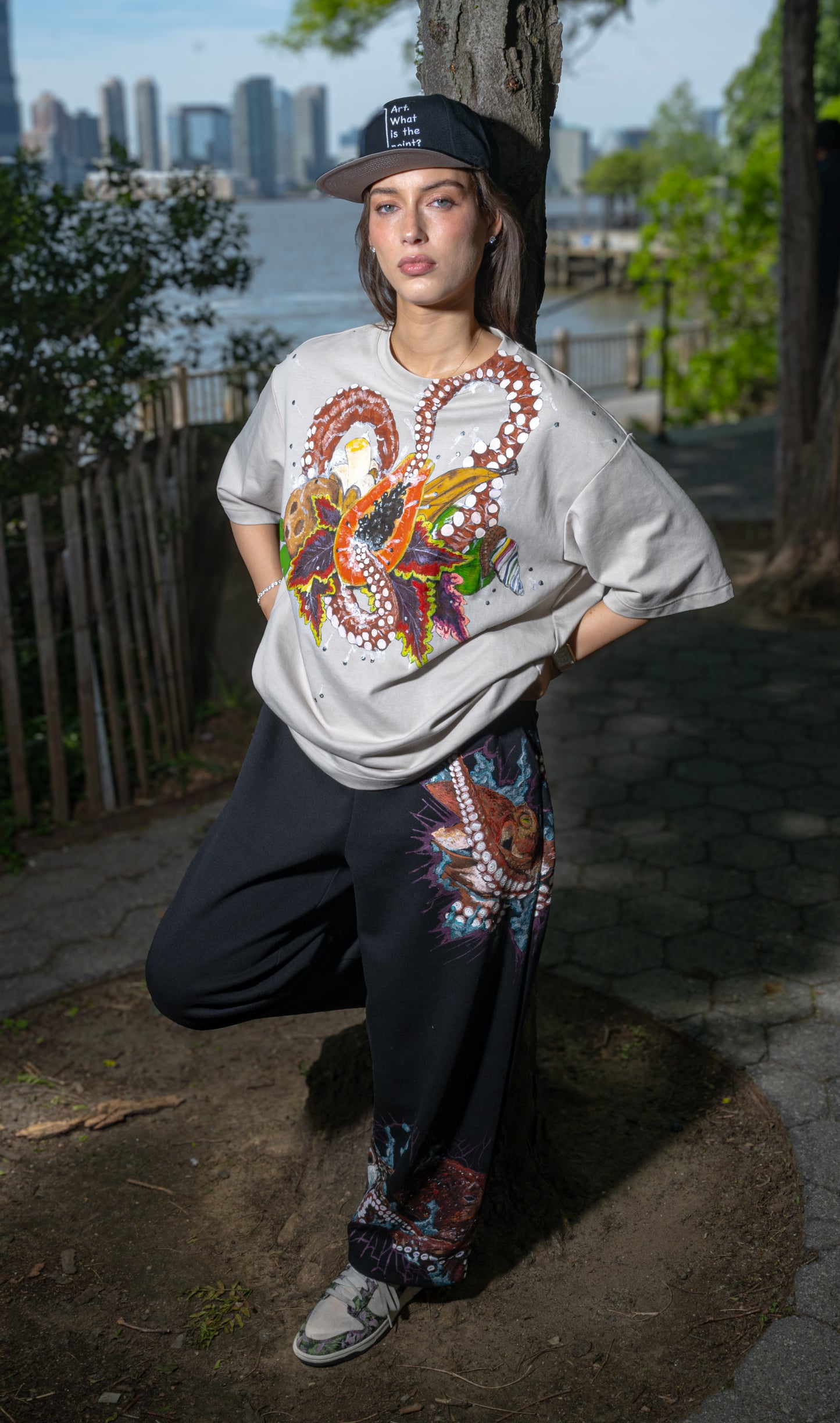 Burst of Pleasure Oversized T-shirt