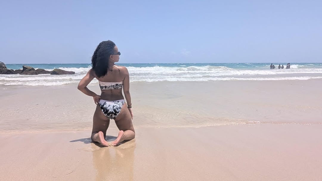 Go look at Water! Bandeau Bikini