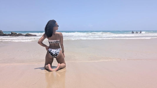Go look at Water! Bandeau Bikini
