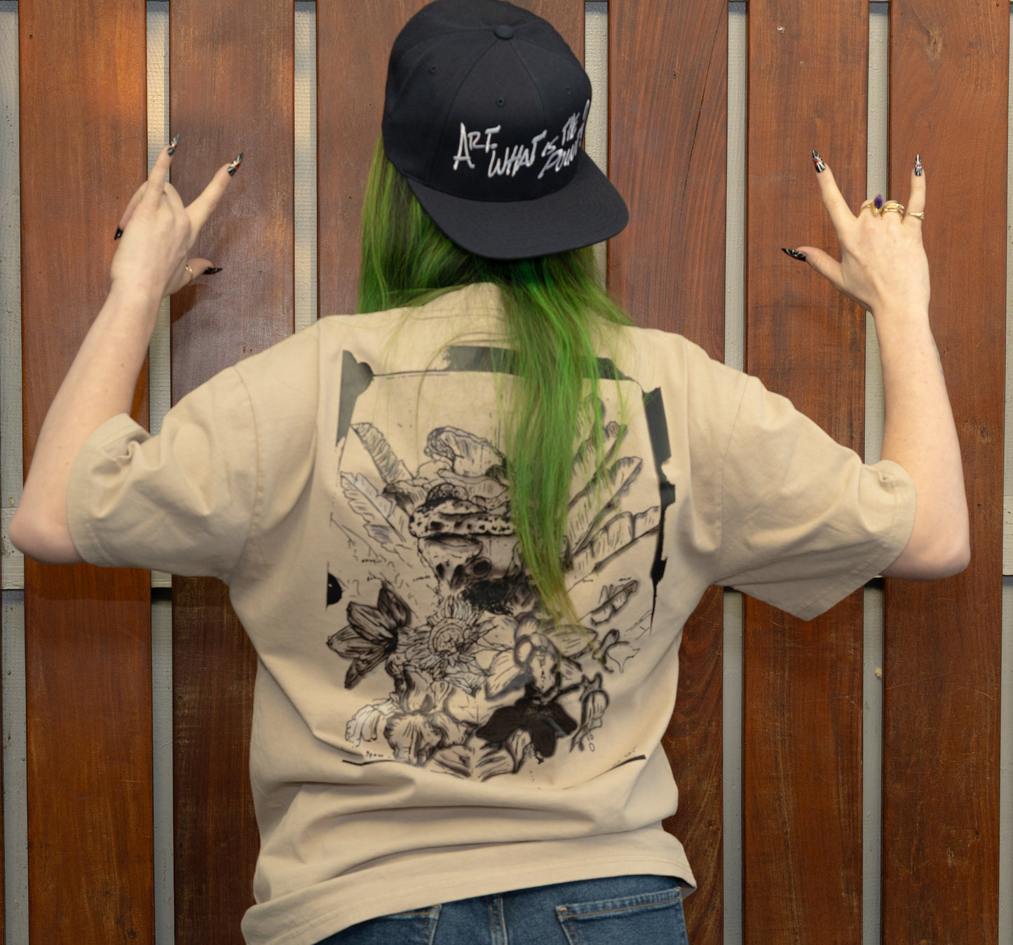 Art. What is the point? Snapback Hat