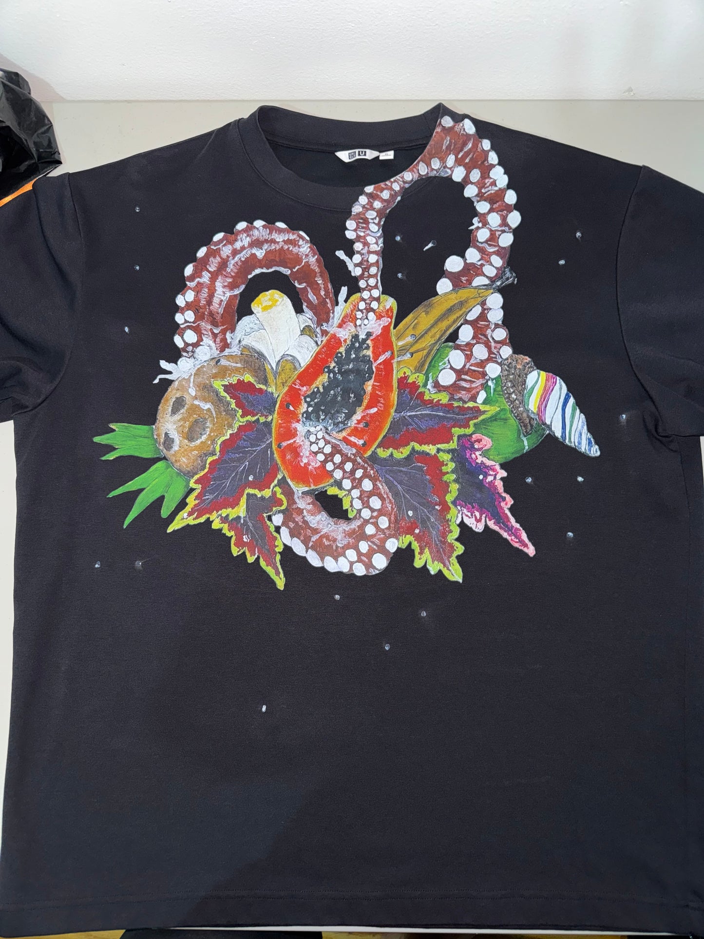 Burst of Pleasure Oversized T-shirt Print
