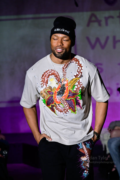 Burst of Pleasure Oversized T-shirt