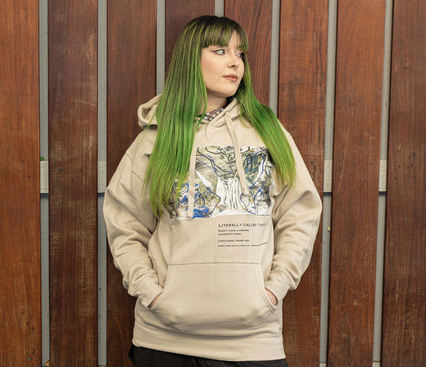 Untitled Painting Box Hoodie