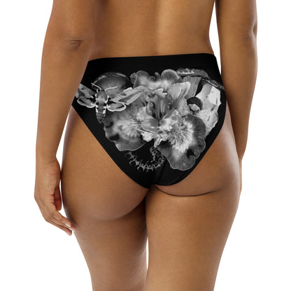 Mushrooms be buggin' - high-waisted monochromatic bikini bottom